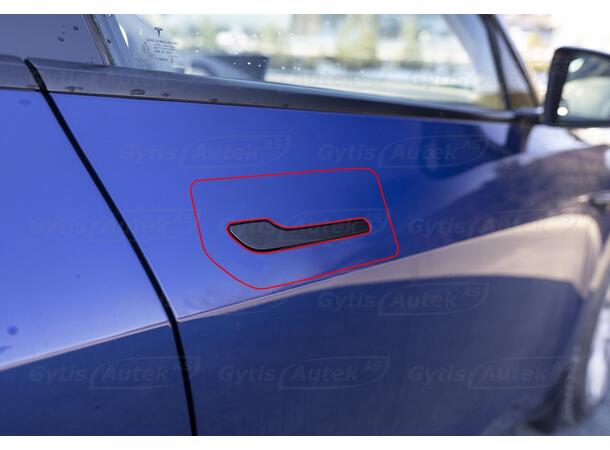 Dörrhandtagsskydd | PPF-folie | Tesla Model 3 2023-> | gytek.se