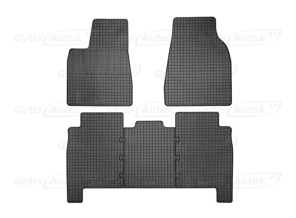 Gulvmatter | Tesla Model X 2016-2021 | gytisautek.no
