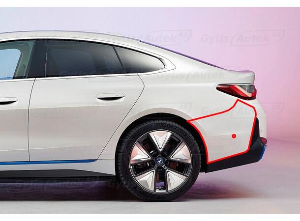 Hjulbågsskydd | PPF-folie | BMW i4 2022-> | gytek.se