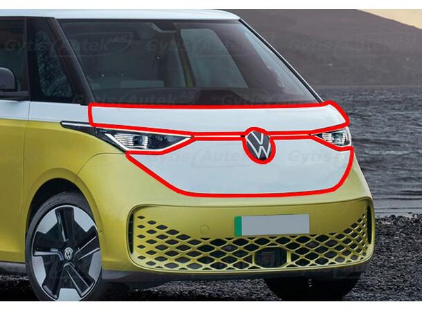 Huva och frontskydd. Folie. PPF VW ID.BUZZ 2022-> 