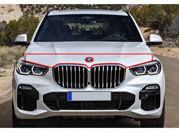 Huvskydd - Folie | BMW X5 G05 2019-> | gytek.se