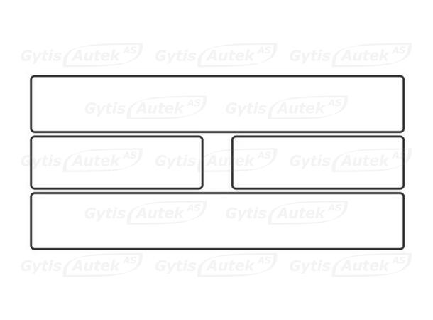 PPF-folie | Instegsskydd | Suzuki SX4 S-Cross 2013-2021 | gytek.se