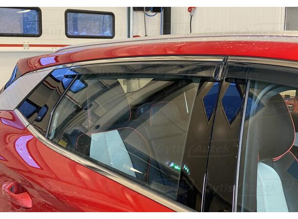 Vindavvisare. Med kromlist BYD Atto3 2022-> 