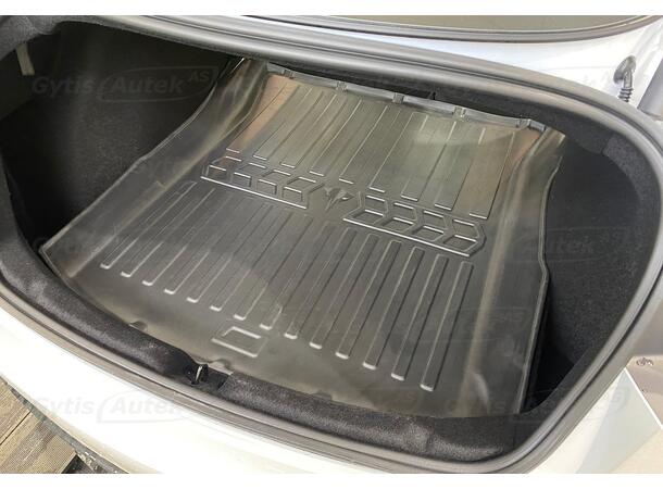 Bagasjeromsmatte | Tesla Model 3 2023-> | gytisautek.no