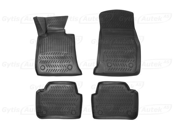Bilmattor. Gummi BMW 3 ser. E90/E91 2005-2012 