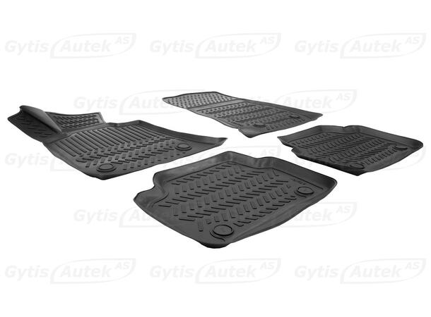 Bilmattor. Gummi BMW 3 ser. E90/E91 2005-2012 