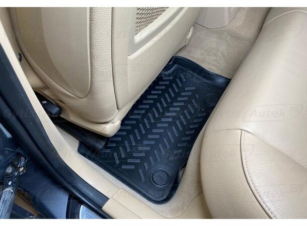 Bilmattor. Gummi BMW 3 ser. E90/E91 2005-2012 
