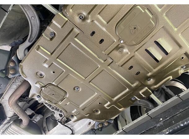 Bunnplater. Aluminium Audi A4 2016-2022 
