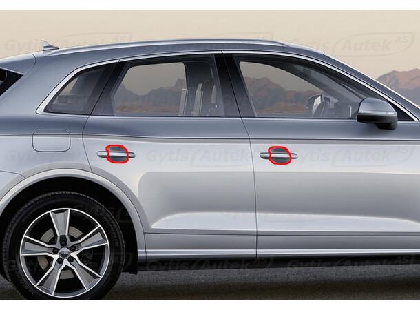 Dörrhandtagsskydd - Folie | Audi Q5 2017-> | gytek.se