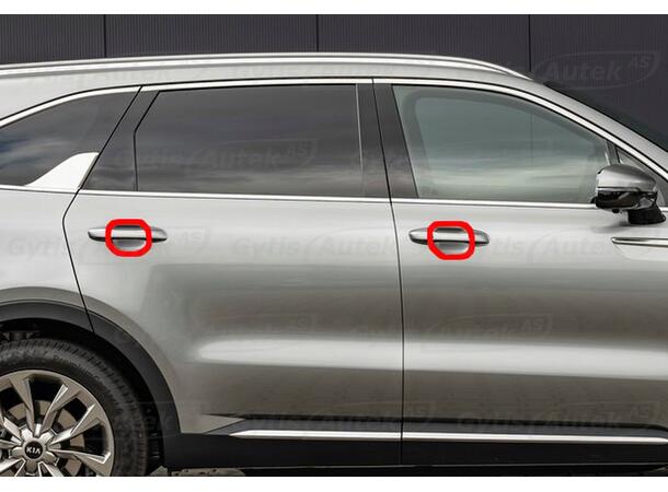 Dörrhandtagsskydd - Folie | Kia Sorento 2021-> | gytek.se