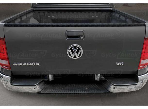 Flakkantsskydd. Aluminium VW Amarok 2010-2020 