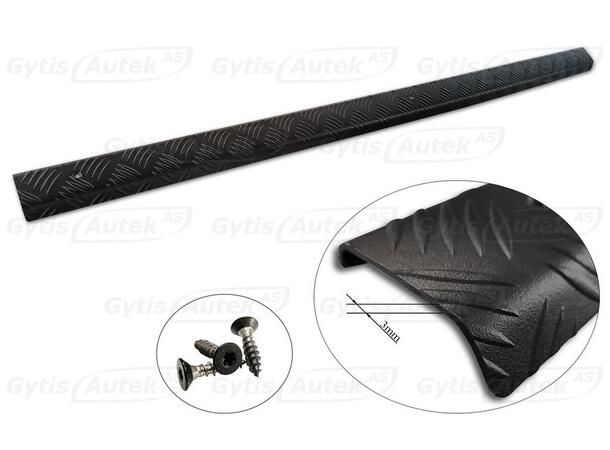 Flakkantsskydd. Aluminium VW Amarok 2010-2020 