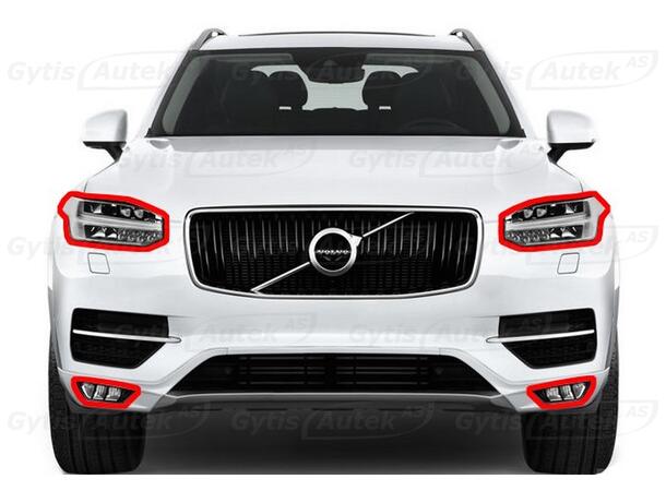 Lyktskydd - Folie | Volvo XC90 2016-> | gytek.se