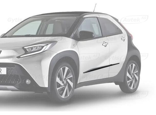 Sidolister | Toyota Aygo X 2022-> | gytek.se