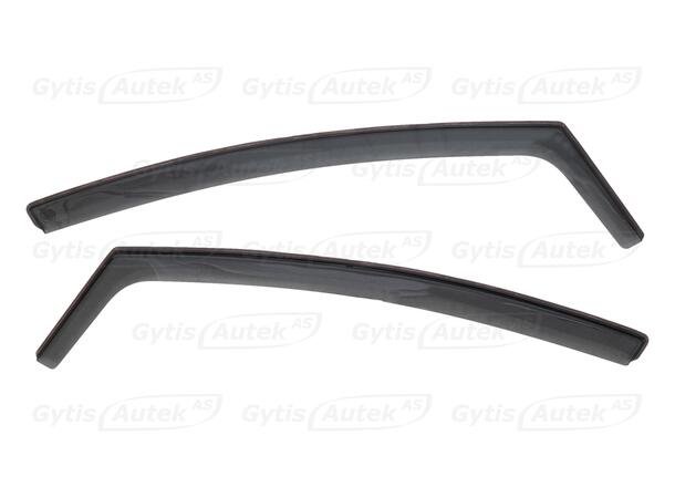 Vindavvisere. Foran. In-Channel Toyota Prius 2009-2015 