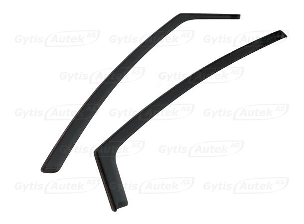 Vindavvisere. Foran. In-Channel Toyota Prius 2009-2015 