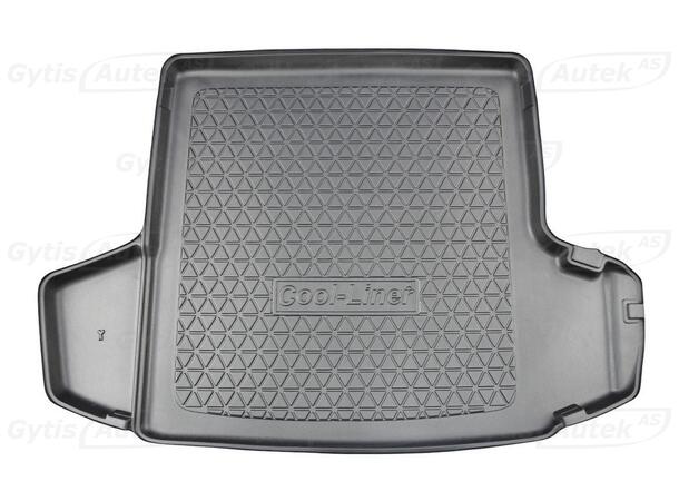 Bagagerumsmatta. Övre. Plast Skoda Octavia 2013-2020 KB 