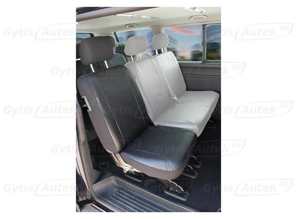Bilklädsel. 2.rad enkelt säte.Konstläder VW T6 2016-2019 