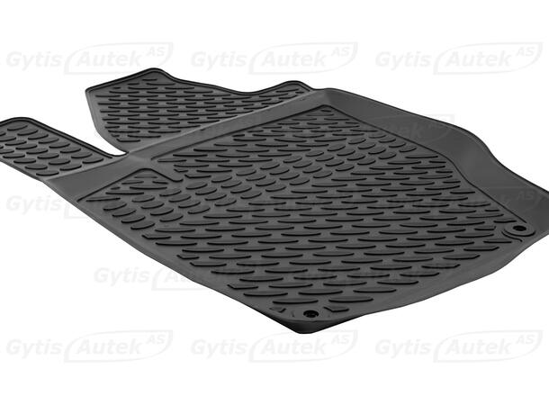 Bilmattor. Gummi Citroen C4 2010-2018 