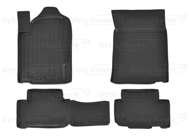 Gulvmatter | SsangYong Rexton W 2015-2017 | gytisautek.no