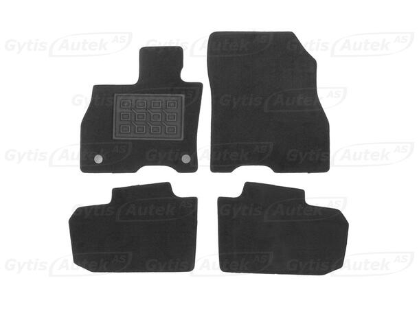 Gulvmatter i stoff til Nissan Leaf 2018-> | gytisautek.no