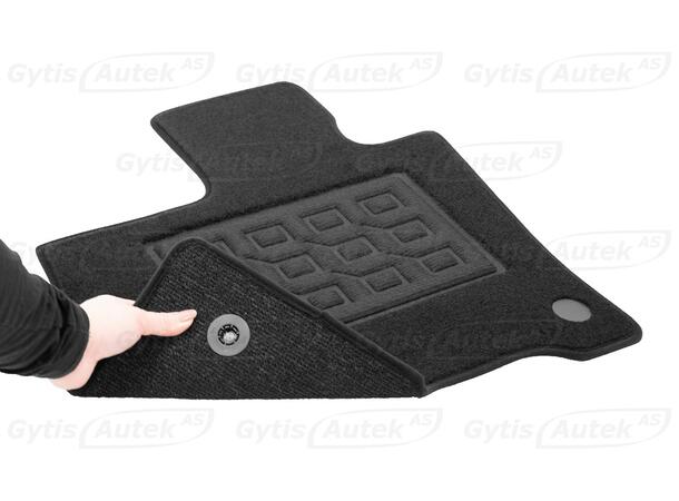 Gulvmatter i stoff til Nissan Leaf 2018-> | gytisautek.no