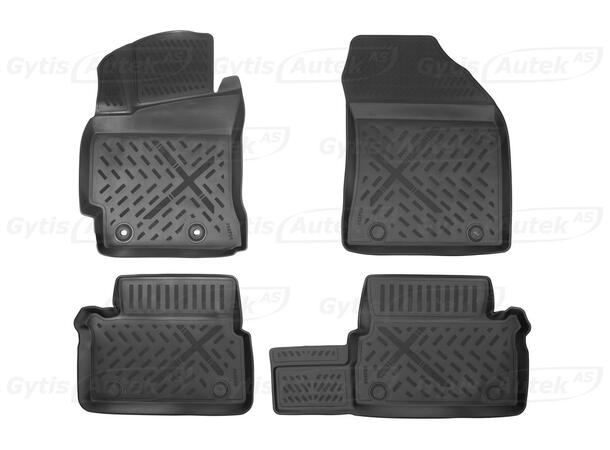 Gummimatter | Toyota Auris 2013-2018 | gytisautek.no