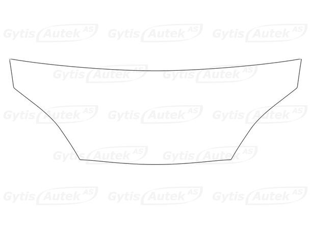 Huvskydd. Folie. PPF Tesla Model S 2022-> 