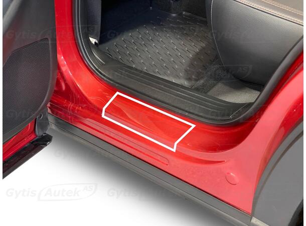 Instegsskydd | PPF-folie | Mazda CX-5 2018-2022 | gytek.se