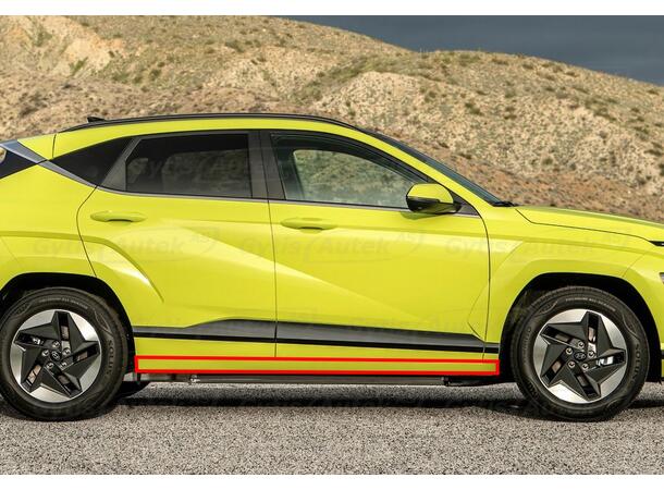 Kanalskydd | PPF-folie | Hyundai Kona EV 2023-> | gytek.se