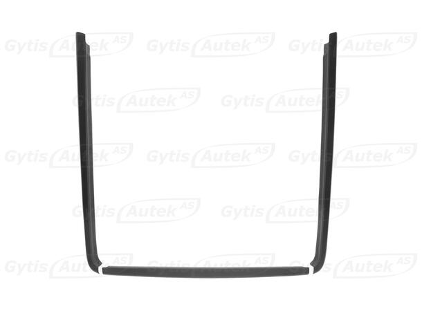 Kantskydd. Plast Ford Ranger 2016-2022 Double Cab 