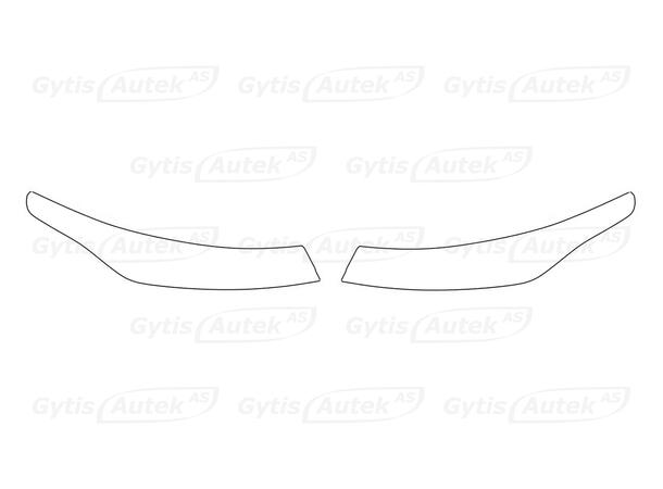 Lyktskydd | PPF-folie | Fisker Ocean 2023-> | gytek.se