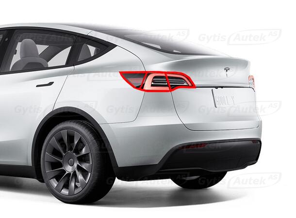 Lyktskydd | PPF-folie | Tesla Model Y 2021-> | gytek.se