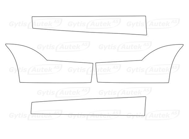 PPF-folie til dør | Tesla Model Y 2021-> | gytisautek.no