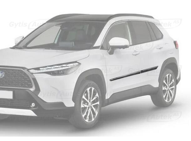 Sidolister | Toyota Corolla Cross 2023-> | gytek.se
