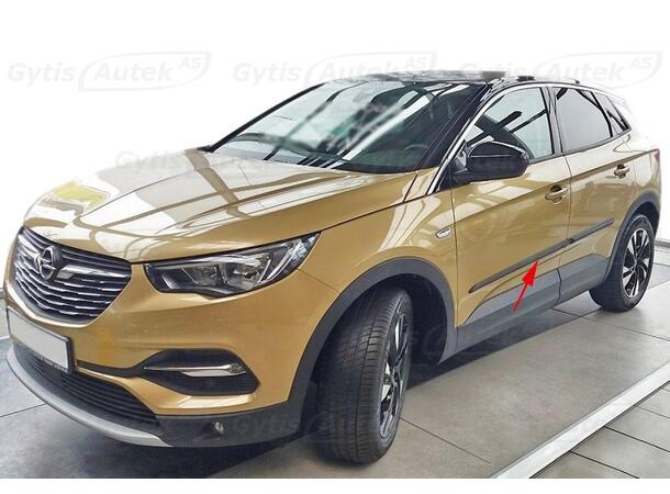 Sidolister till Opel Grandland 2022-> | gytek.se