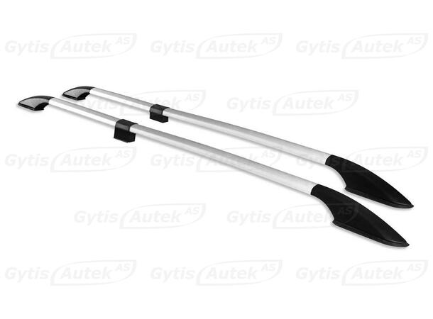 Takreling. Silver. Aluminium. Split VW T5 2003-2015 Lång 