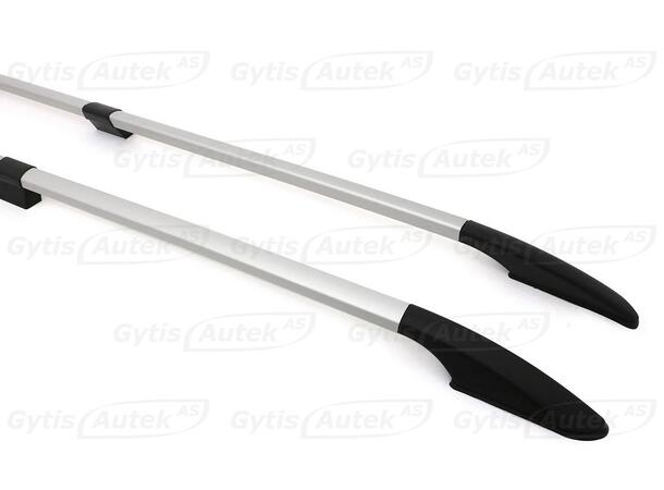 Takreling. Silver. Aluminium. Split VW T5 2003-2015 Lång 