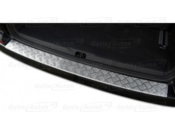 Bakfangerbeskytter. Aluminium VW T6 2016-2024 Topphengslet bakdør 