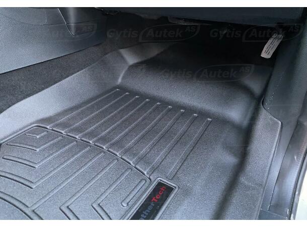 Bilmattor. Fram. Plast Ford Ranger 2016-2022 