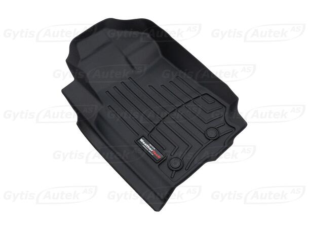 Bilmattor. Fram. Plast Ford Ranger 2016-2022 