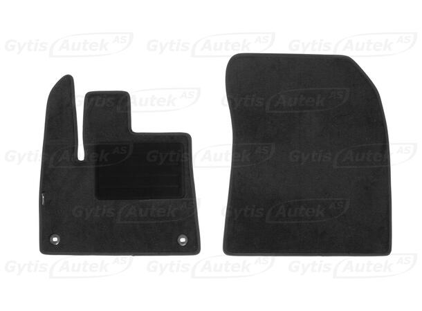 Bilmattor. Fram. Textil Opel Combo-e 2021-> 
