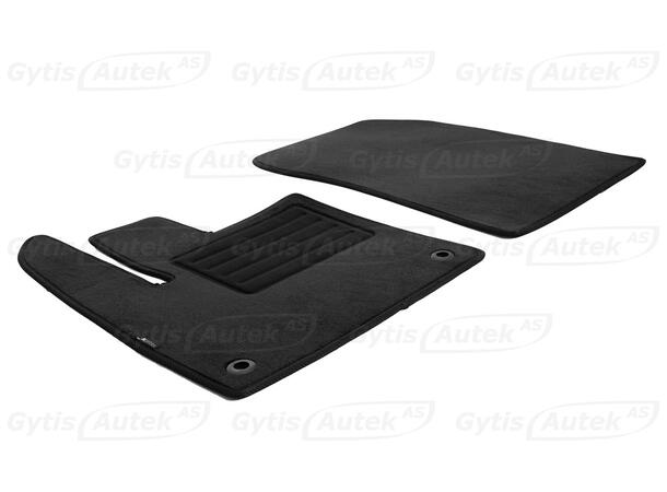Bilmattor. Fram. Textil Opel Combo-e 2021-> 