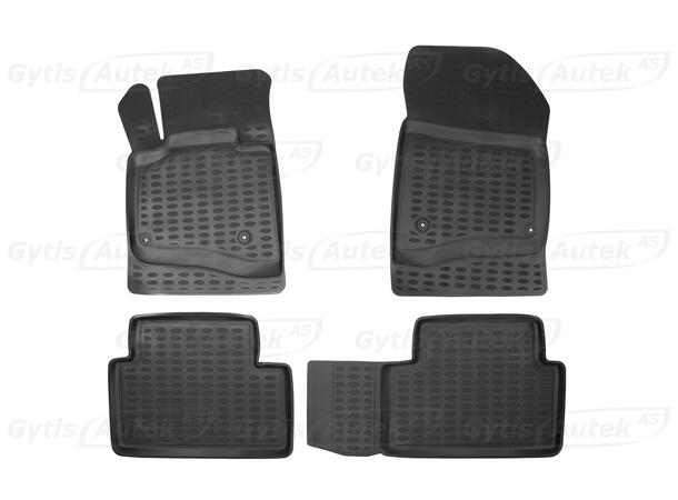 Bilmattor. Gummi Citroen C5 2008-2017 