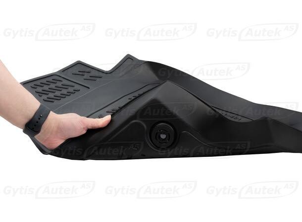 Bilmattor. Gummi Opel Astra H 2004-2009 