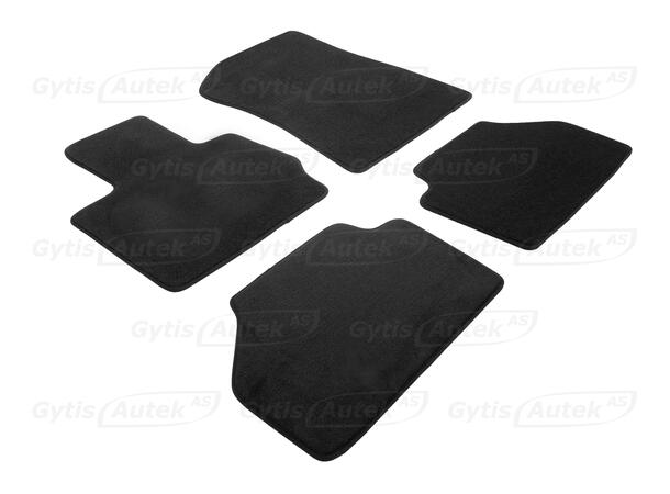 Bilmattor. Textil BMW X4 F26 2014-2018 