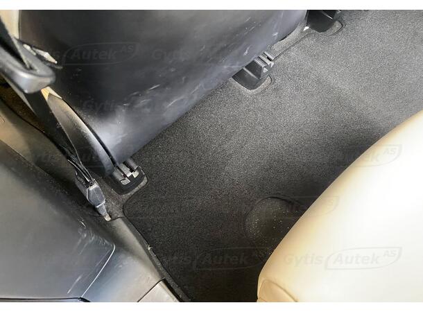 Bilmattor. Textil Tesla Model X 2016-2021 6 säten 