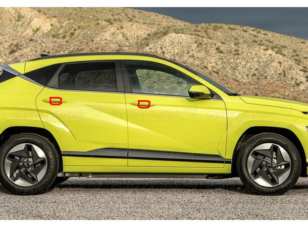 Dörrhandtagsskydd | PPF-folie | Hyundai Kona EV 2023-> | gytek.se