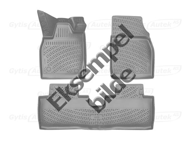 Gulvmatter. Gummi MB GLE-Klasse W166/C292 2016-2018 