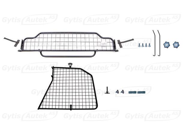 Hunde/Lastegitter med skillevegg | BMW X3 G01 2018-> | gytisautek.no